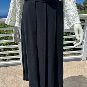 Elegant Black Women's Wrap Pants